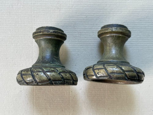 Ancienne paire embouts - ancienne, d'embouts