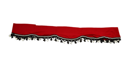 Rouge fenêtre avant peluche - rouge,