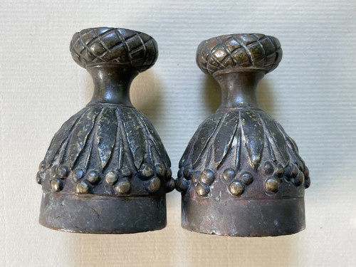 Ancienne paire embouts - d'embouts, /